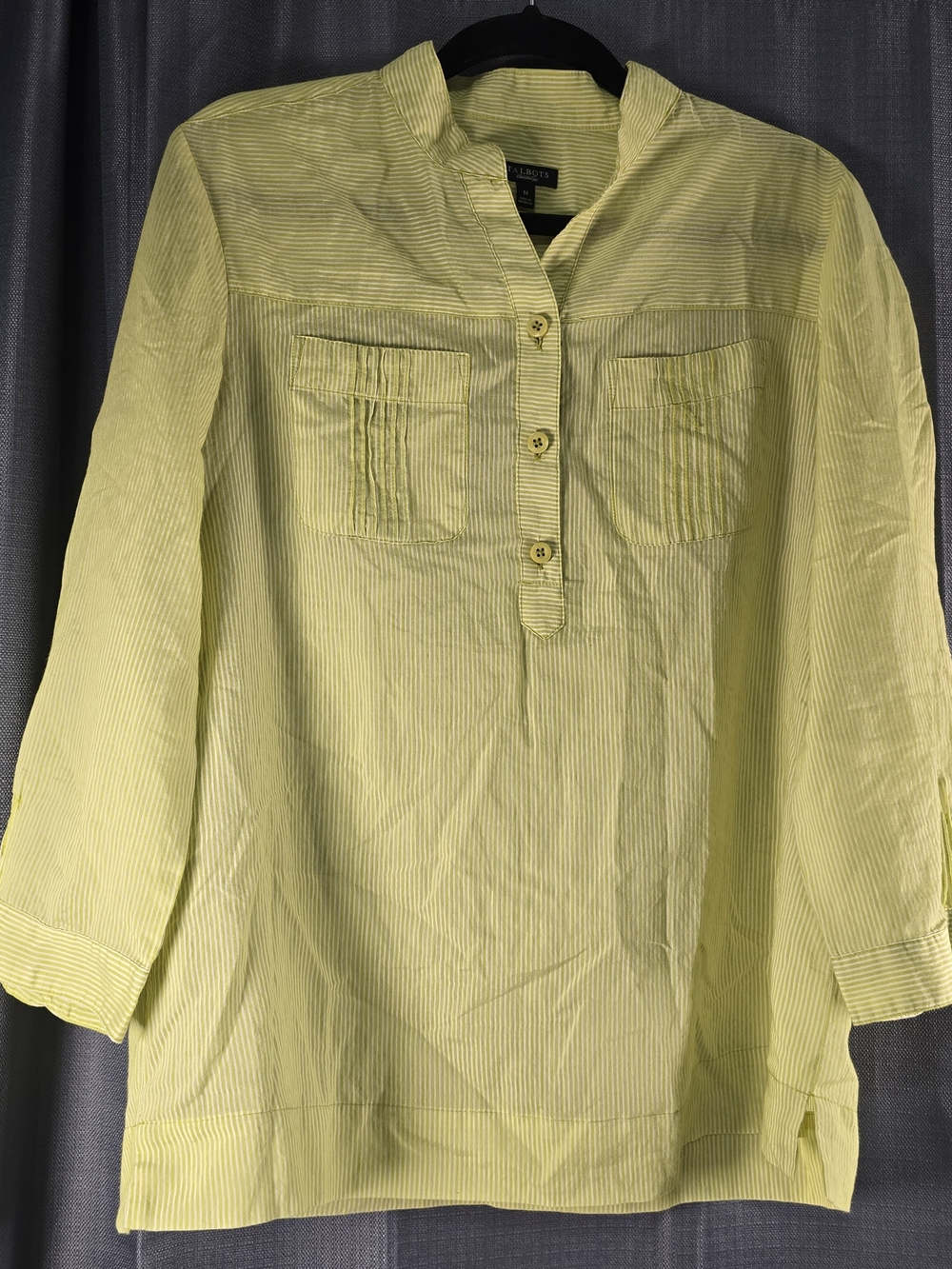 Light Yellow Women's Tunic Top - St. John's Bay